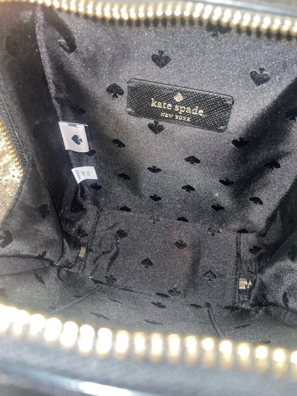 Kate Spade ♠️ New York Black Structured Top Handle Bag - Picture 6 of 11